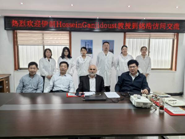 伊朗塔比阿特莫达勒斯大学教授来山东ALLWINCITY万象城访问交流